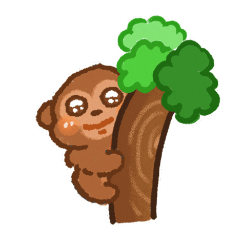 Wild Animal Baby Sticker