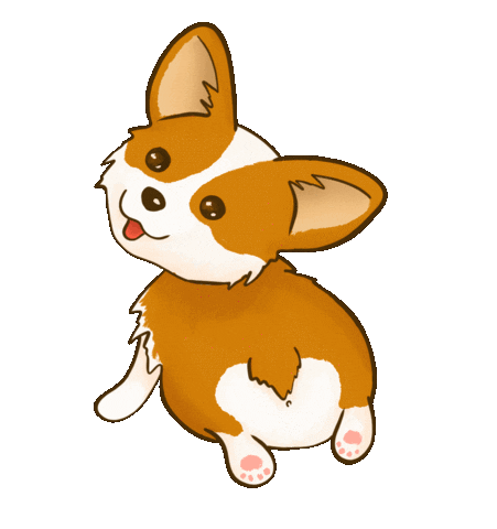 Dog Corgi Sticker