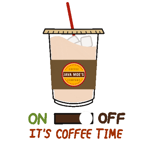 Activate Coffee Time Sticker by Java Moe's Coffee Company