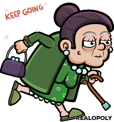 Keep Going Go For It GIF by Realopoly