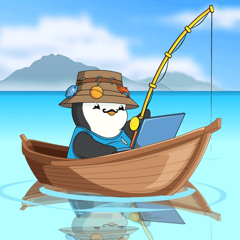 Working Out Of Office GIF by Pudgy Penguins
