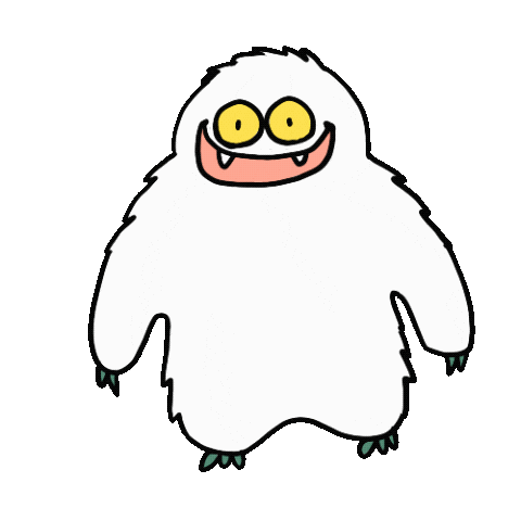 Snow Hello Sticker