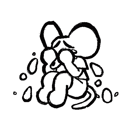 Sad Sticker