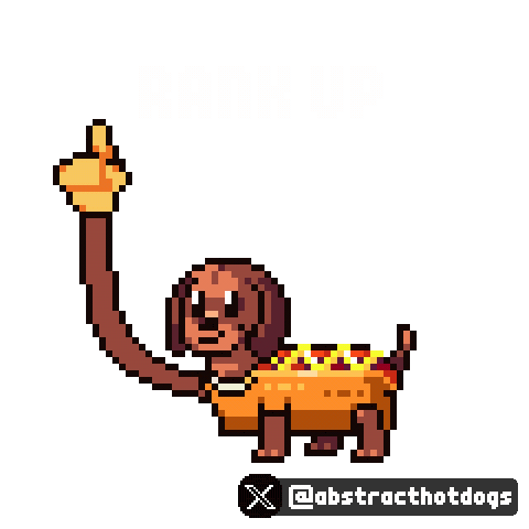Excited Level Up Sticker by HotDogs.wtf