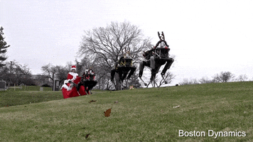 robots reindeer GIF by Digg