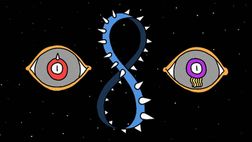 Space Eyes GIF by Motherbrainart