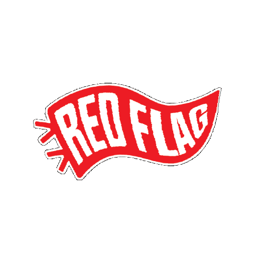 Red Flag No Sticker by KP General Store