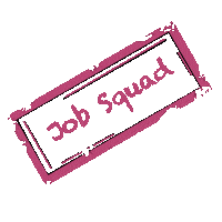 Pink Fly Sticker by JobSquad