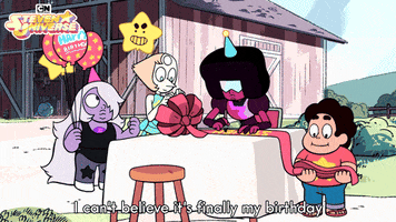 Steven Universe Birthday GIF by Cartoon Network