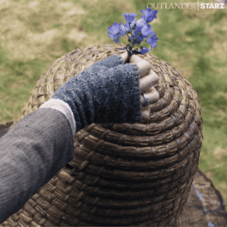 Television Flowers GIF by Outlander
