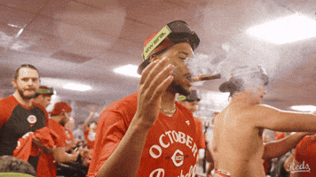 Mlb Handshake GIF by Cincinnati Reds