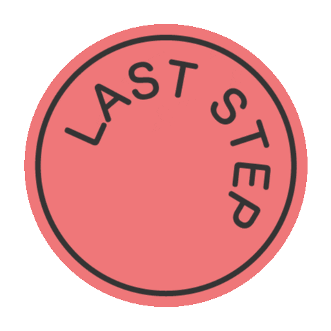 Last Step Sticker by Valet Market