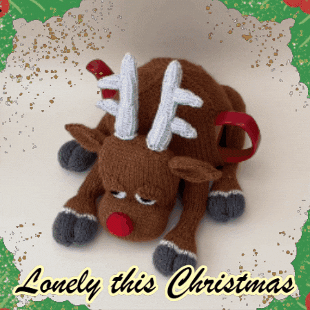 Merry Christmas Reindeer GIF by TeaCosyFolk
