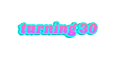 Turning 30 Sticker