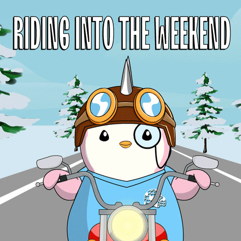 The Weekend Friday GIF by Pudgy Penguins
