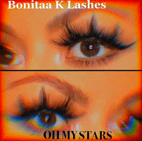 Bonitaaklashes stars eyes lashes eyelashes GIF
