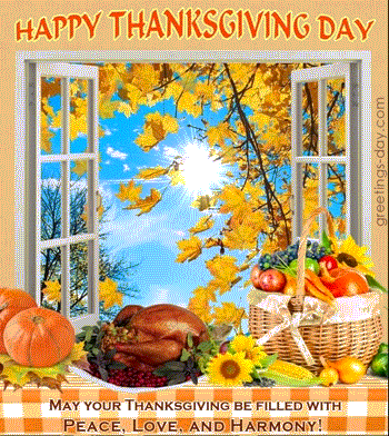 Image result for happy thanksgiving .gif card