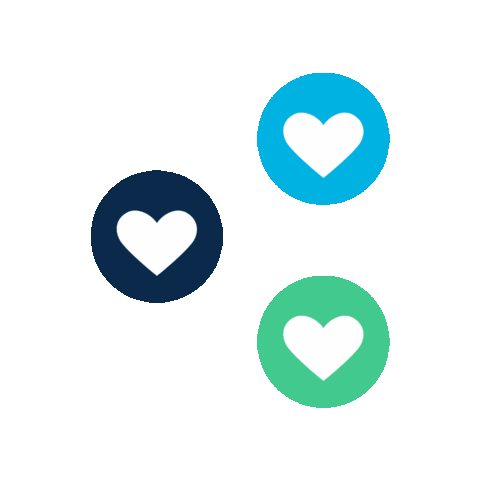 Heart Shop Sticker by Now Express Courier