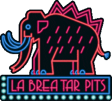 Los Angeles Neon Sticker by Bob Baker Marionette Theater