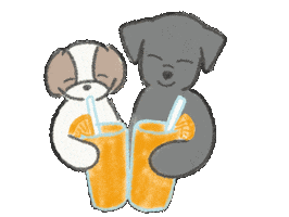 Dog Summer Sticker
