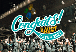 Graduation Passing Out GIF by King Abdullah University of Science and Technology (KAUST)
