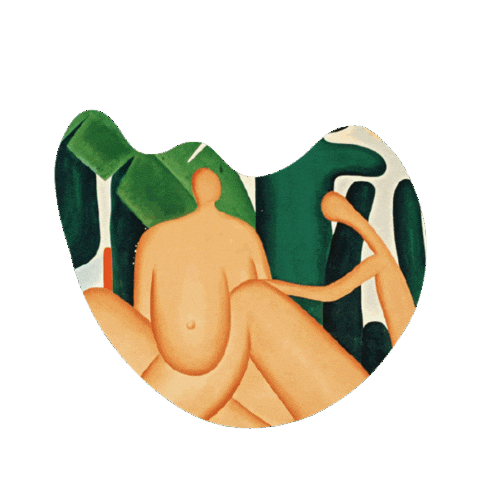 Artista Tarsila Sticker by Liveidea