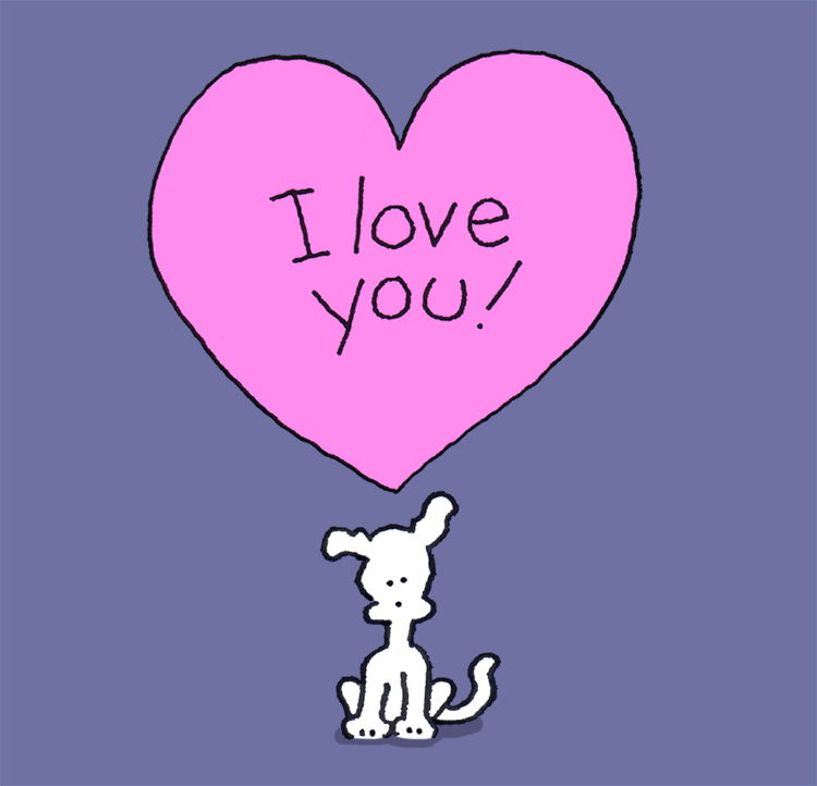 I Love You Hearts GIF by Chippy the Dog Find & Share on GIPHY