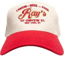 Hat Cap Sticker by Rays Bar