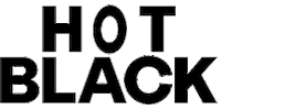 Hot Black Sticker