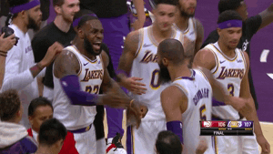 Winning Lets Go GIF by NBA