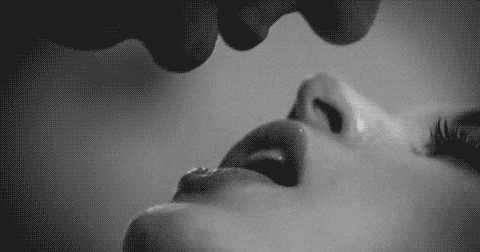black and white love GIF