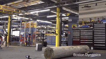 robot leaping GIF