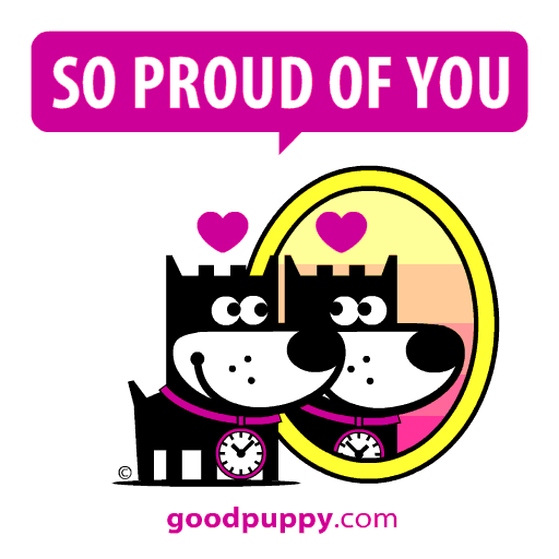 Proud Of You Love GIF by GOOD PUPPY