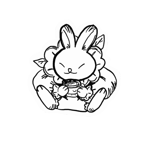 Bunny Sticker