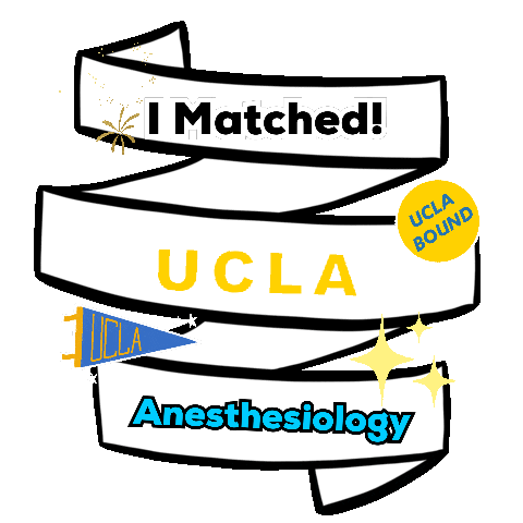 Ucla Anesthesiology Sticker