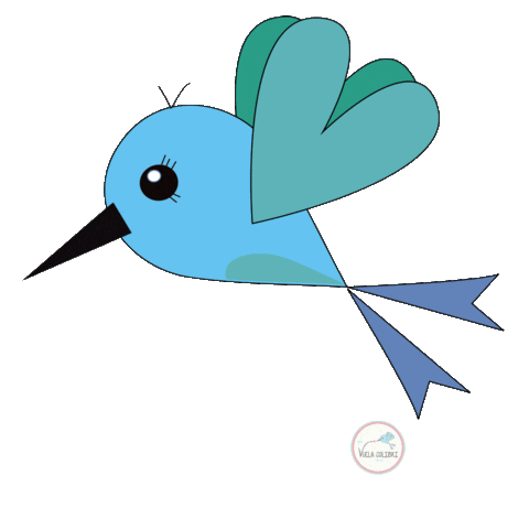 vuelacolibri Sticker