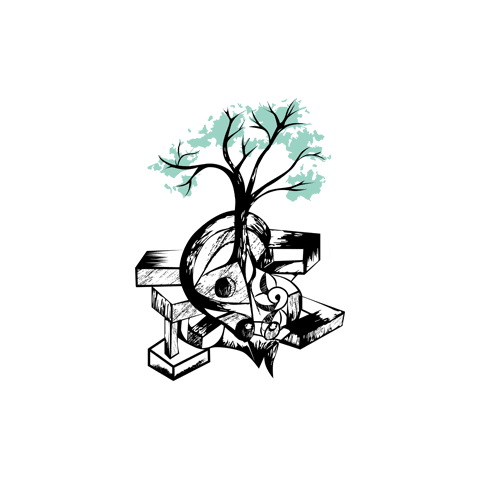 Azul de Viena Sticker