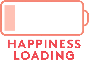 Happiness Battery Sticker by Rachel Sheerin