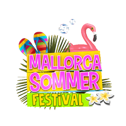 Party Summer Sticker by Mallorca Sommer Festival