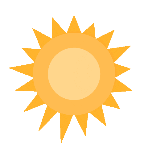Sun Sticker by One Albania
