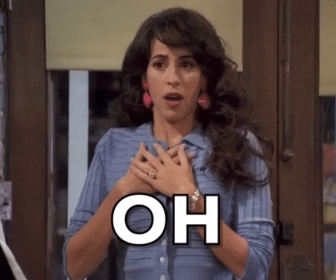 Giphy of a woman saying Oh My God.