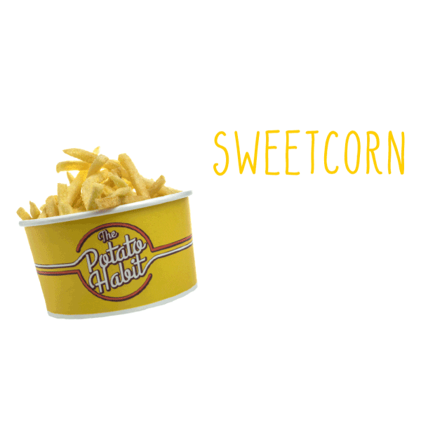 Potato Fries Sticker by ThePotatoHabit_BN