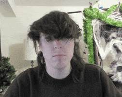 Cant See Long Hair GIF