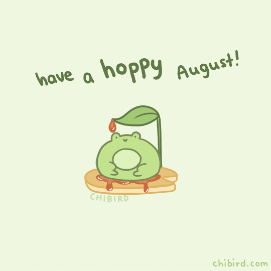August 1 Frog GIF by Chibird