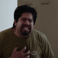 Heart Attack Oh Dear GIF by BLoafX