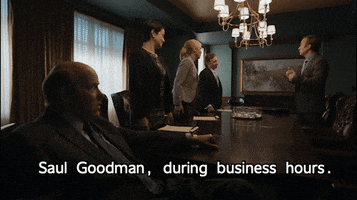 Saul Goodman Business Hours GIF by Better Call Saul