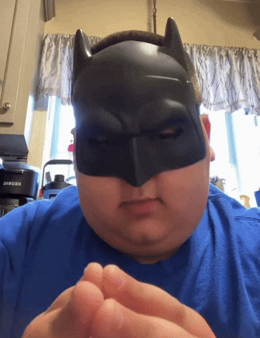 Batman Goat GIF