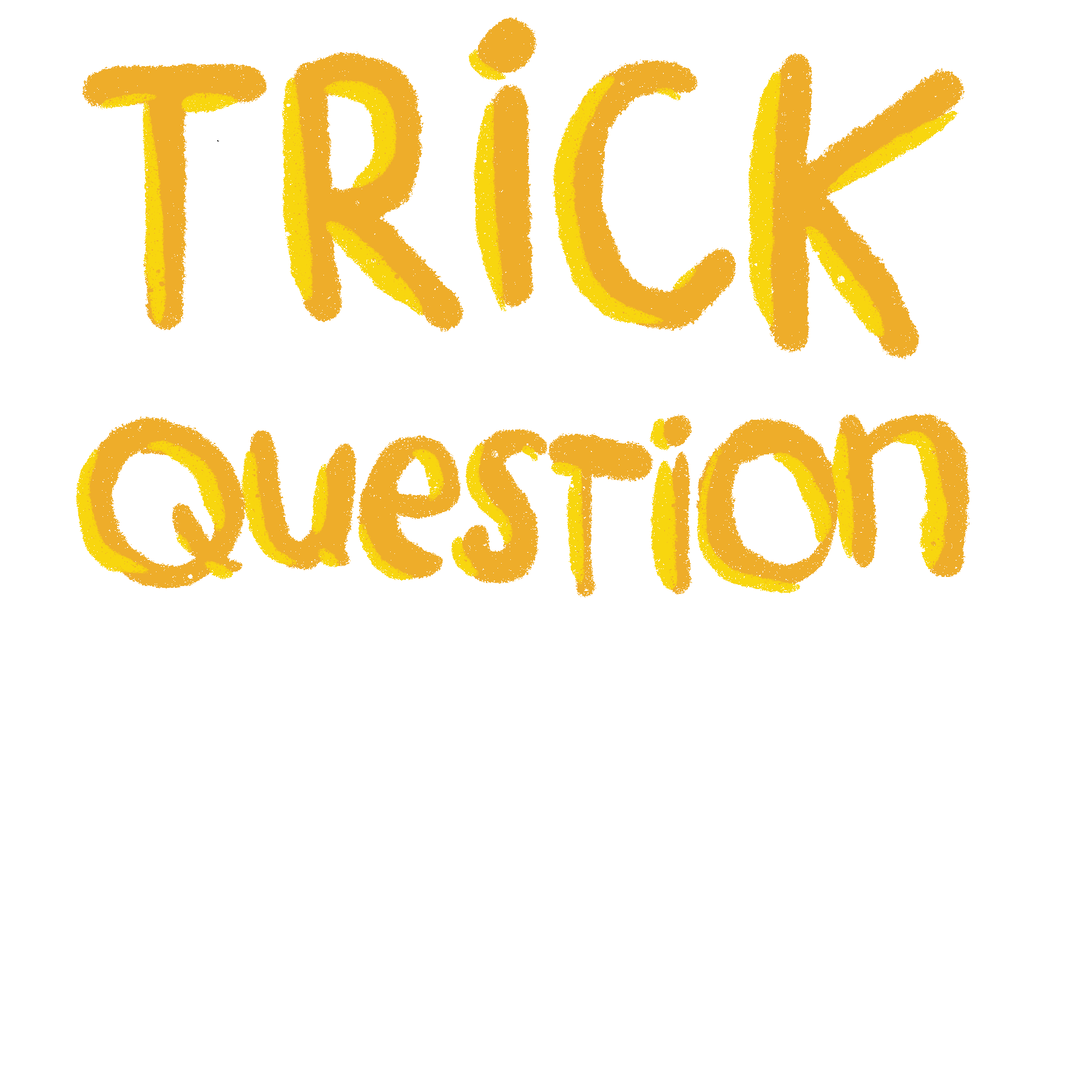 Trick Question Sticker by Grace Farris for iOS & Android GIPHY