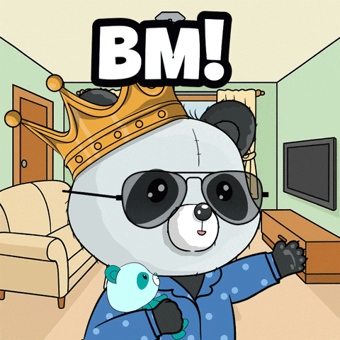 Gm Bm GIF by PandaPals