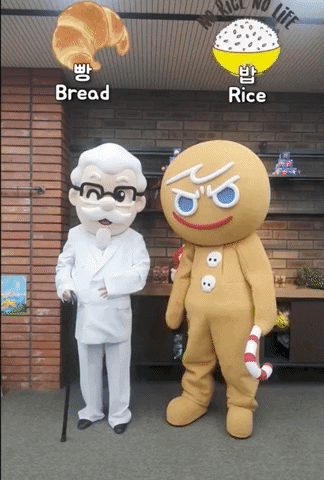 Colonel Sanders Food GIF by cookierun